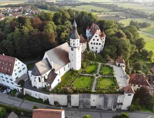 Der Hängegarten von Schloss Neufra